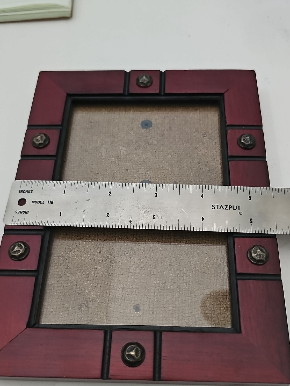 Rosewood Ebony Decorative Photo Frame - Kenrich Style 15846  4 X 6 - Picture 6 of 11